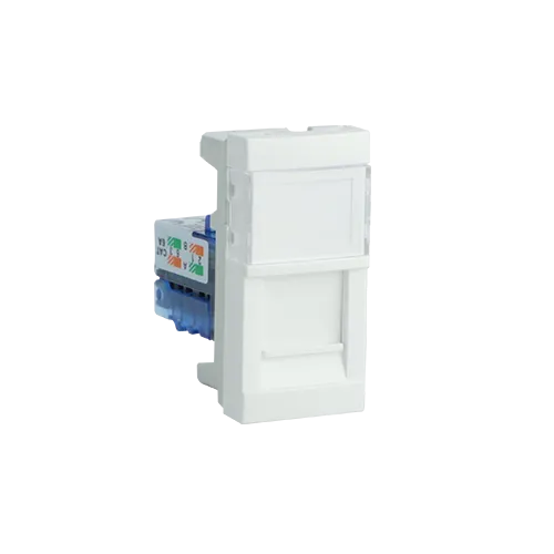 Módulo com Conetor RJ45 Cat. 6A UTP - 1 Módulo