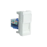 Módulo com Conetor RJ45 Cat. 6A UTP - 1 Módulo
