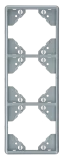 Espelho Triplo Vertical