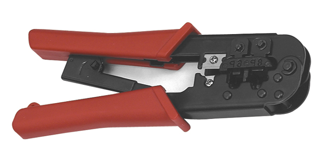 Crimping Tool for 6x4, 6x6 or 8x8 RJ Plugs