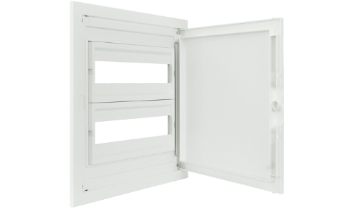 Interior e Porta para Quadro Distribuição de Baixo Perfil - 32 MÓDULOS (2x16)