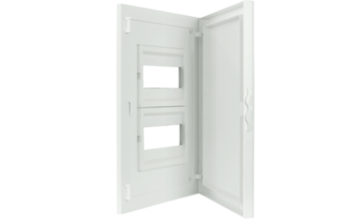 Intérieur et Porte pour Tableau de Distribution - 16 Modules (2x8)