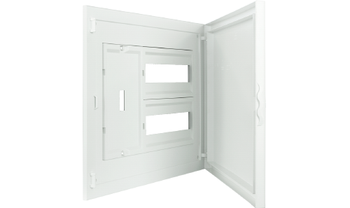 Interior Fitting and Door for Flush Mounting Panelboard - 24 Modules (2x12)+RCD