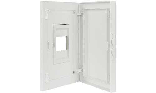 Intérieur et Porte pour Tableau de Distribution - 4 Modules (1x4)