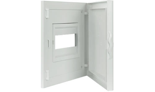 Interior Fitting and Door for Flush Mounting Panelboard - 8 Modules (1x8)