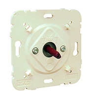 3 Positions Rotary Switch White