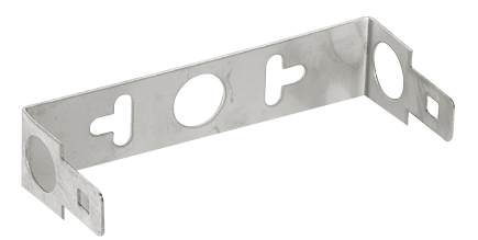 Profil en U pour 1 DDE/DDS (Hauteur 22mm)