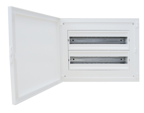 Complete Flush Mounting Distribution Panelboard - 40 Modules (2x20)