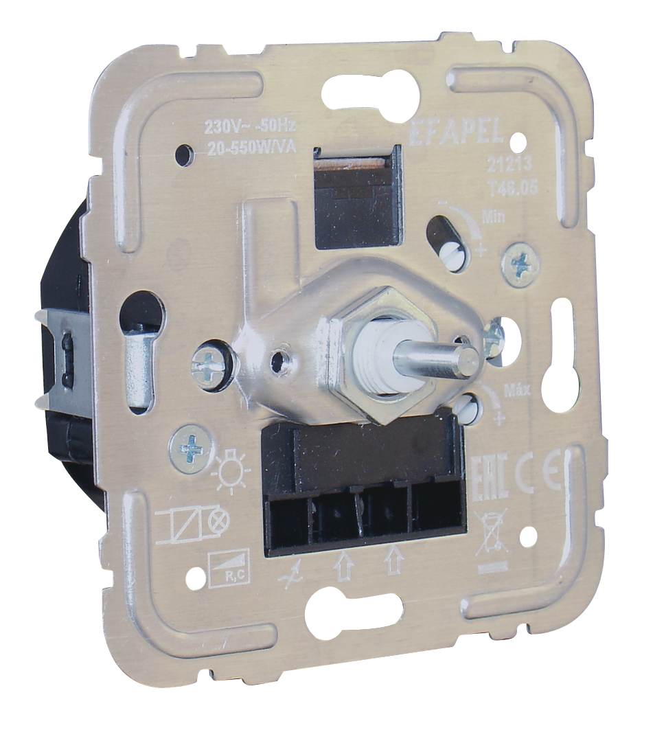 Regulador/Conmutador de Luz Rotativo Electrónico de 550W R, C